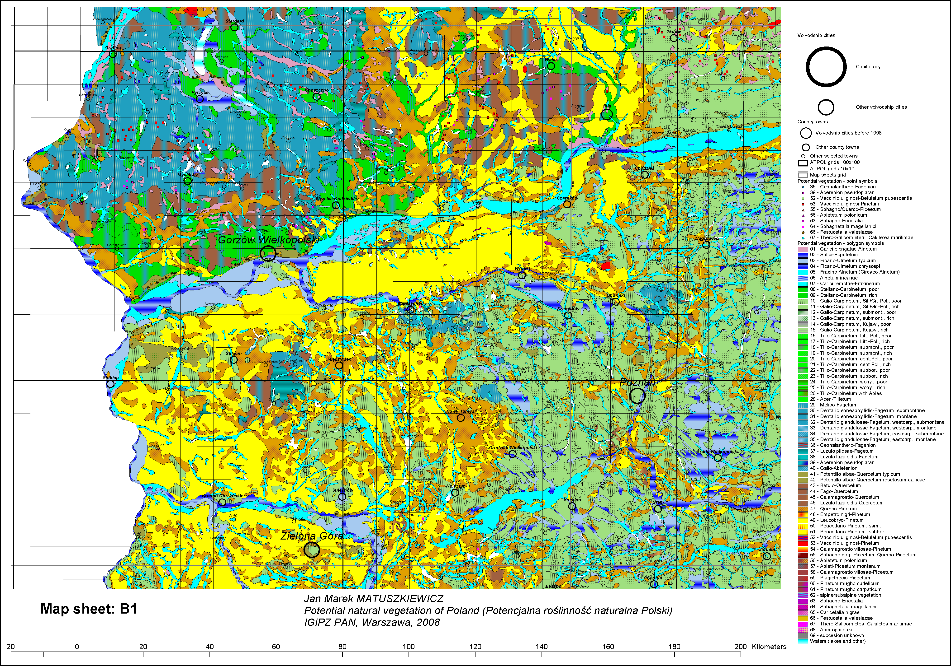 Mapa Roślinności Potencjalnej Polski On-line - Instytut Geografii I ...